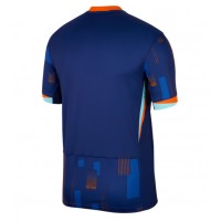 Camiseta Países Bajos Segunda Equipación Replica Eurocopa 2024 mangas cortas